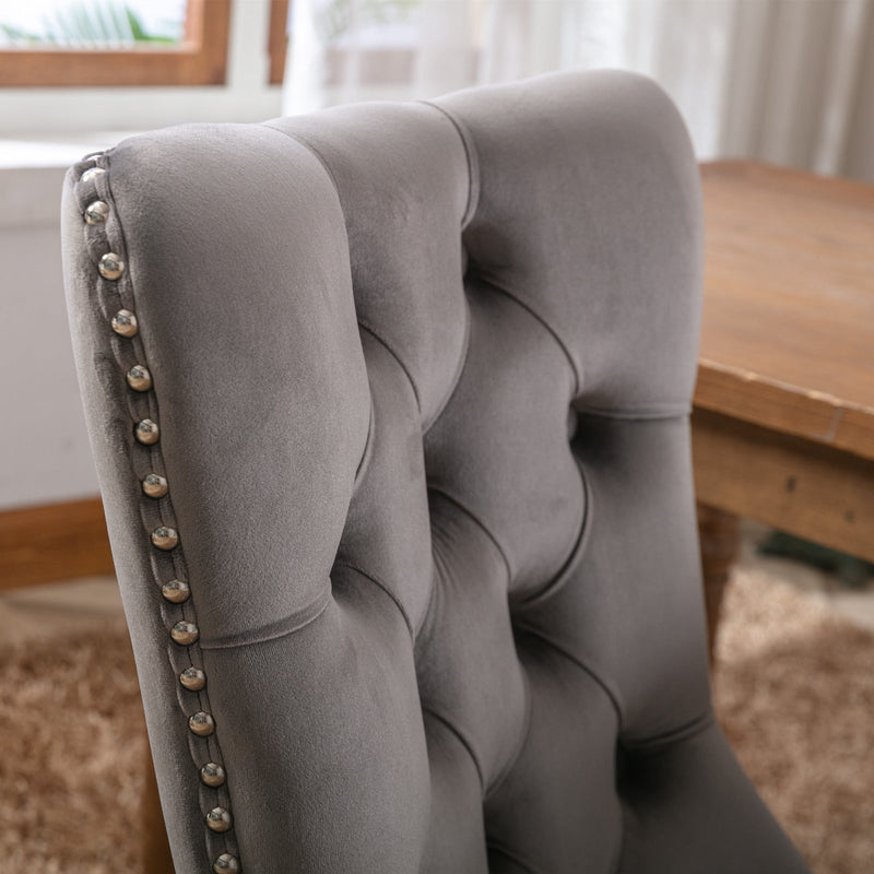 Elevate Your Space with Contemporary Velvet Dining Chairs