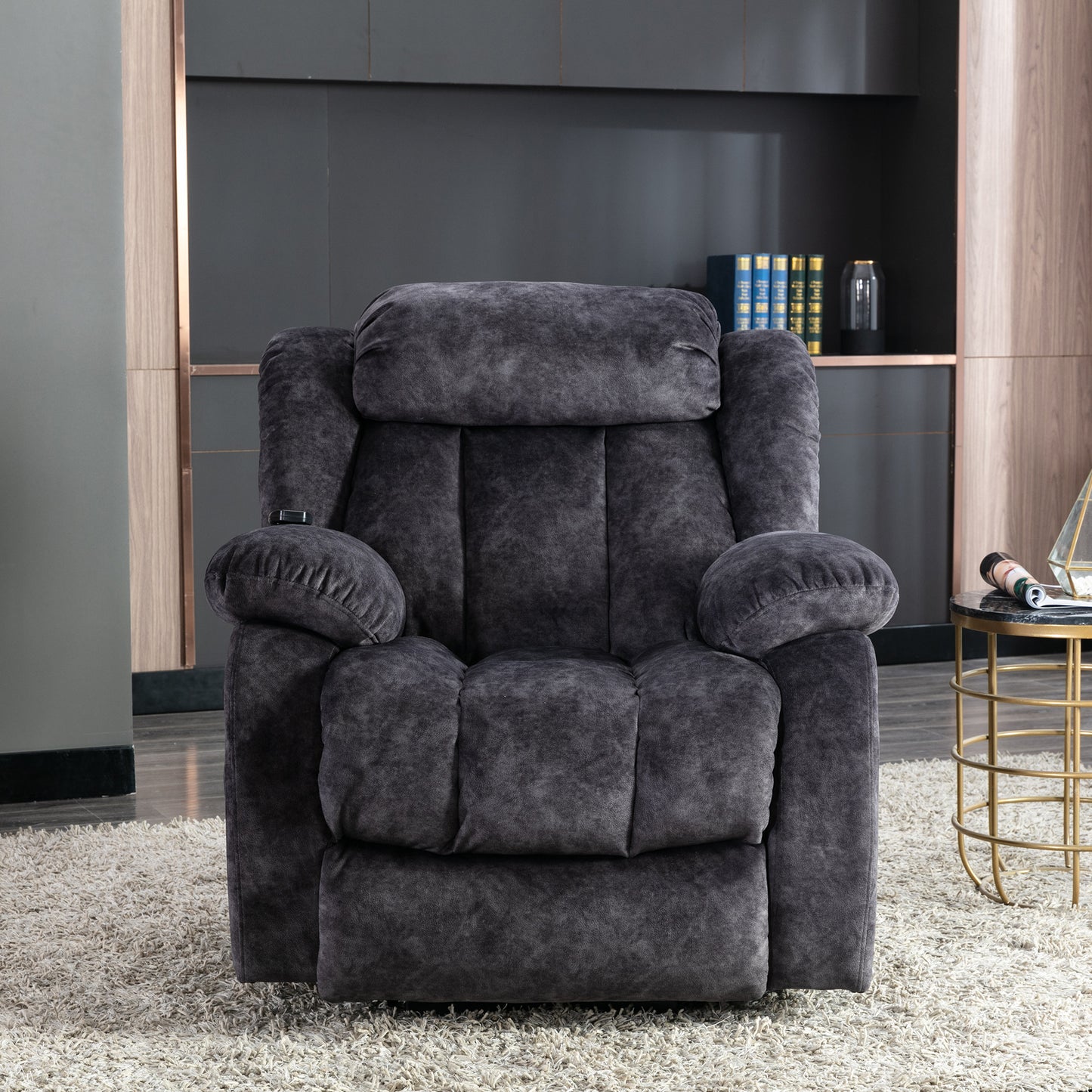 Fabric Power Lift Massage Recliner Chair with Heat and Vibration