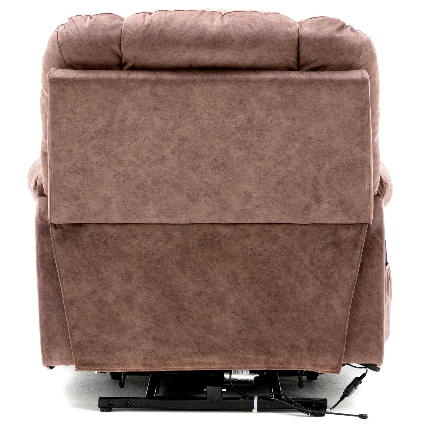 Fabric Cushioned Electric Recliner Chair with Heat, Vibration and USB Ports