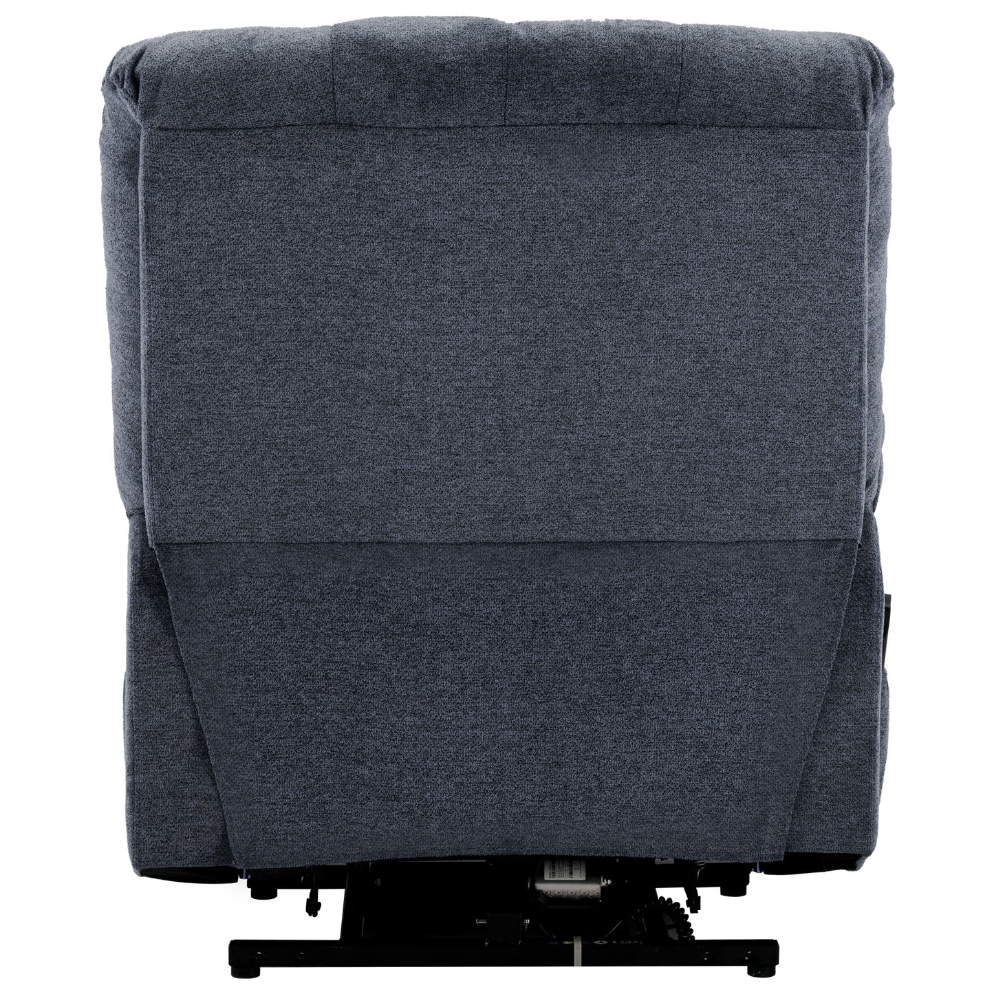 Fabric Single Motor Recliner Chair with Massage, Heat and USB Ports