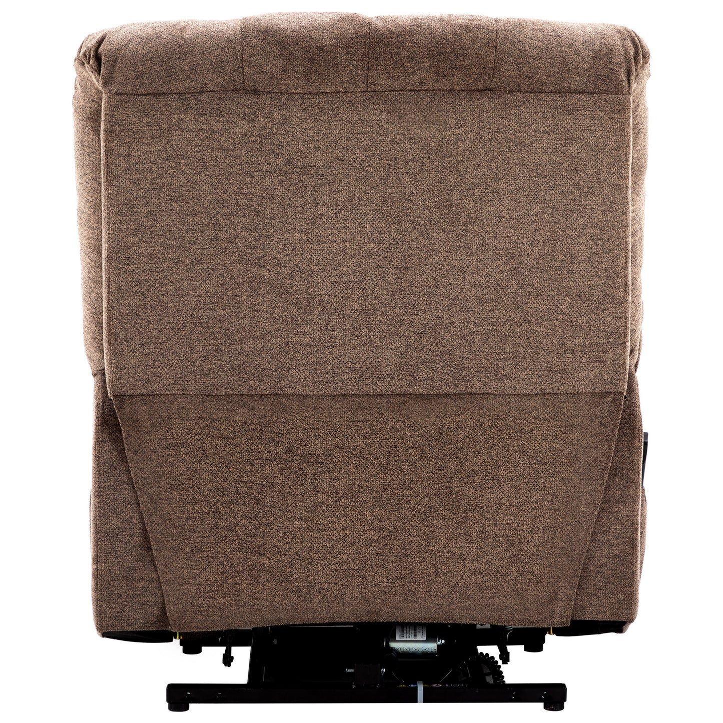 Fabric Single Motor Recliner Chair with Massage, Heat and USB Ports